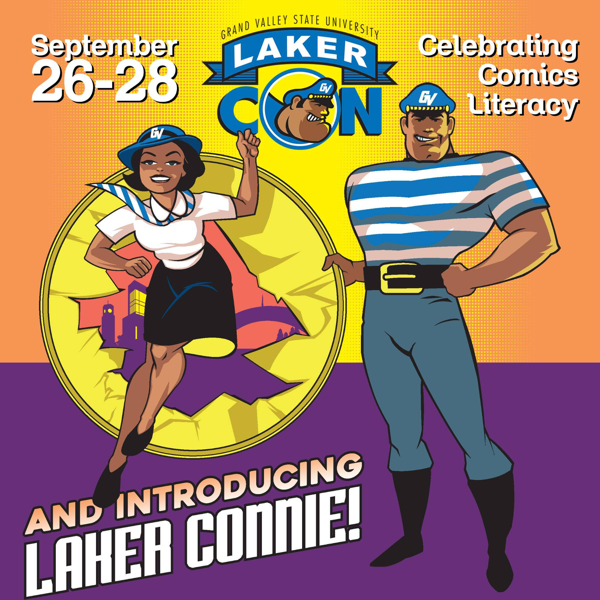 GVSU Comic Con promotional thumbnail.
